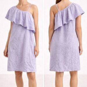 Elegant Lavender Off-Shoulder Dress by Conifer